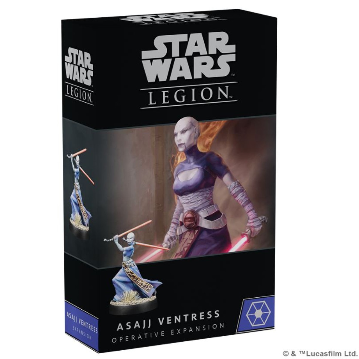 Star Wars Legion Miniatures Game Asajj Ventress Operative Expansion